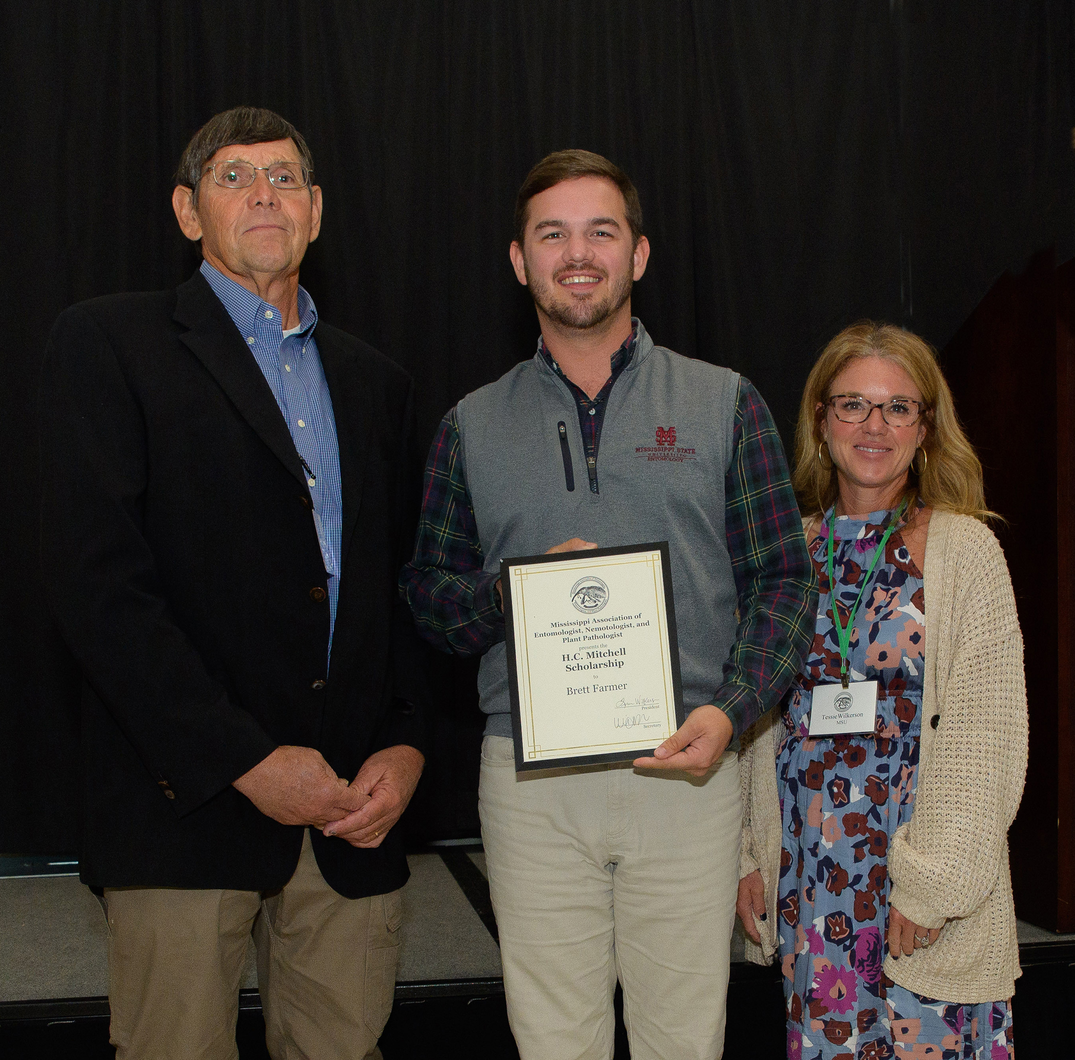 Brett Farmer scholarship winner