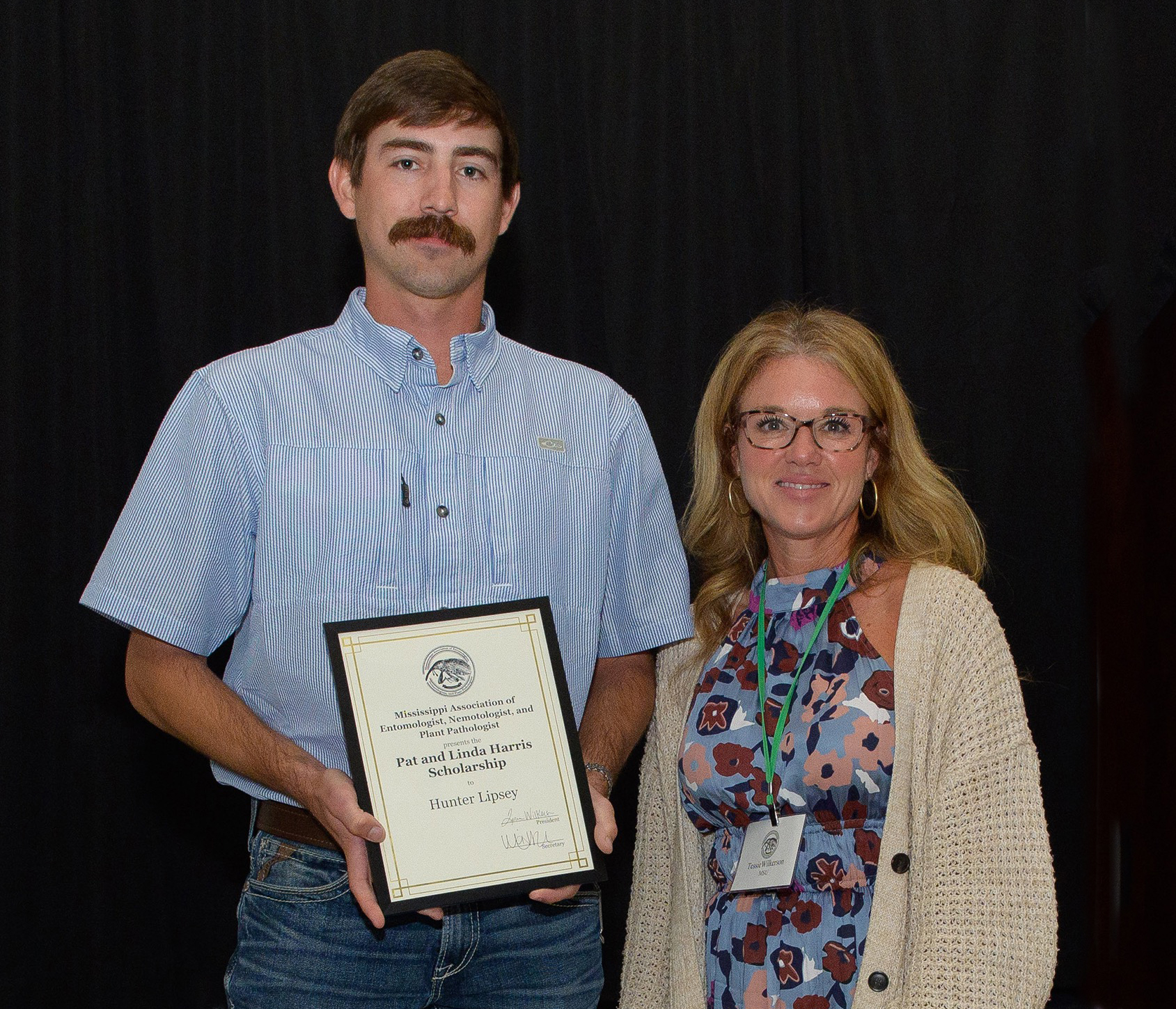 Hunter LIpsey Scholarship winner