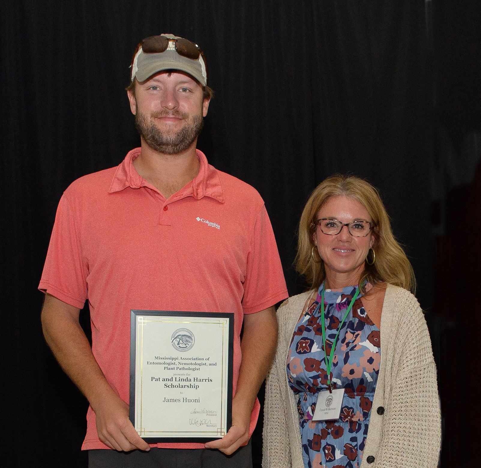 James Huoni Scholarship winner