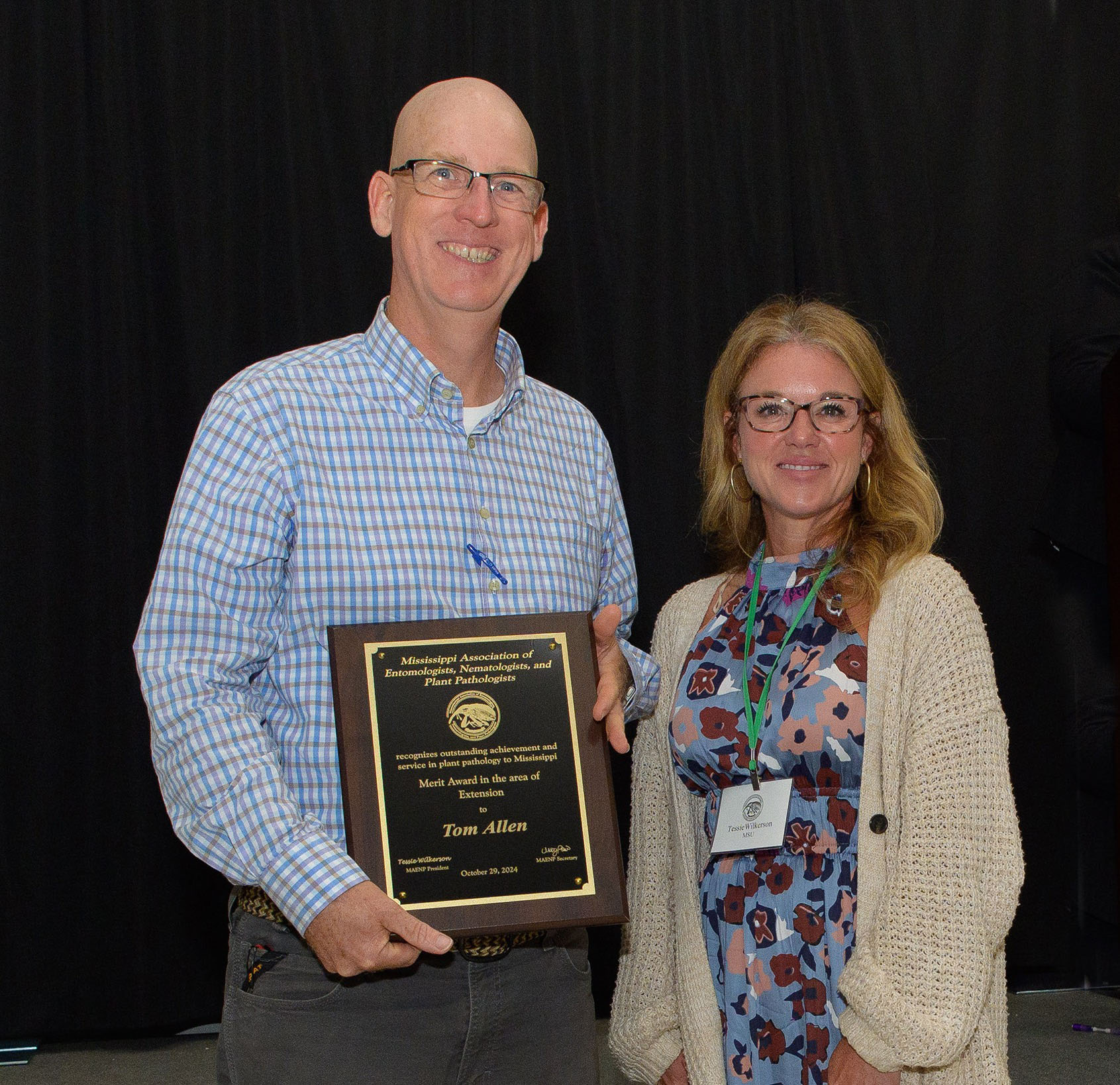 Tom Allen merit award